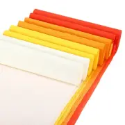 Yellow Scheme Crepe Paper Roll - 10 in x 8 ft / 8 Roll