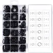Generic O Ring Assortment Kit, 279Pcs Plumbing O Ring Seals Kit Rubber O Rings O'Ring Kits Rubber Wear Resistant O Rings Assortment Set for Cars