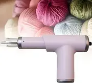 Electric Wool Felting Tool – Handheld Felt Punching Machine with Felting Needles, for DIY Wool Felt Crafts, Needle Felting, Stitching & Making Felt Animals
