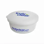 Truly Clear White Confidence Soap Case Bar Soap Travel Soap Holder