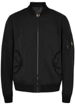 Belstaff Quest Shell Bomber Jacket - Black - S S