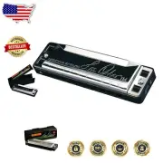 Major Diatonic Harmonica - High G in Eye-Catching Orange for All Styles