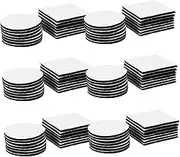jojofuny Professional Strips 40 Pcs Sticky Hooks Adhesive Stickers for Home Decor Car Fixing Black