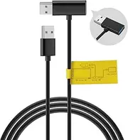 Flgocexs USB Power Data Adapter Y-Cable Black for Android Auto Wireless Carplay Adapter