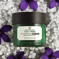 在飛比找蝦皮購物優惠-【寶兒美妝】The Body Shop 茶樹抗瑕淨膚晚安凍膜