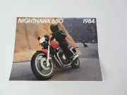 NOS 1984 Honda Nighthawk 650 CB650SC CB650 Dealer Brochure L154