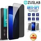 For Apple iPhone 15 Pro Max Plus Privacy 5D FULL Tempered Glass Screen Protector