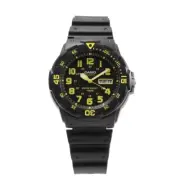 CASIO QUARTZ MRW-200H-9B MRW-200 MRW Quartz Analog Black