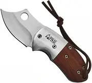 PISAU Stainless Steel Camping Folding Knife with Sheath