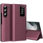 for Samsung Galaxy Z Fold 6 with Smart Small Screen View, S-View Wallet Phone...