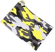 SOESFOUFU Camo PVC Wrap for Car Self Adhesive and Scratchproof DIY Wrapping Sticker for Trucks Vehicles Motorcycles and Desktops