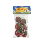 Veggie Patch Nibblers Strawberries Small Pet Treat 6PK