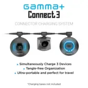 GAMMA CONNECT 3 Plug System Charging System CLIPPERS & TRIMMERS