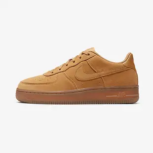 Nike Air Force 1 LV8 3 (GS) 女大童 卡其 經典 麂皮 休閒鞋 BQ5485-700