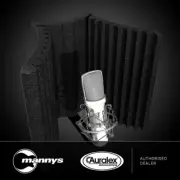 Auralex MudGuard v2 Microphone Isolation Shield w/ Mount