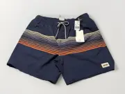 Rip Curl Men's Surf Revival Volley Swim Shorts Board Shorts Navy Small