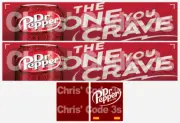 Code 3 Adhesive Vinyl Trailer Decals - Dr Pepper - 1/50 1/76 1/148 1/87 1/64