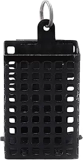 manhegari Fish Trap | Square Metal Catfish Trap, Catfish Bait Holder,Fishing Feeder Basket, Portable Bait Thrower Device, Carp Bait Cage, Fishing Nest