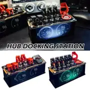 USB Charging Hub, USB Blockchain Docking Station with , Hub Extender L1Q7