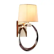 Belle Saratoga Aluminium Indoor Wall Light Fixture Sconce Base 39cm Lighting