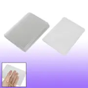 10PCS Clear Plastic Business Horizontal Badge Credit Card Holder Case