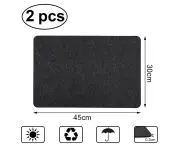 2 Pcs Heat Resistant Pad Heat Resistant Mat for Air Fryer, Countertop Protector Mat Coffee Maker Mat