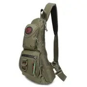 Sling Backpacks, Sling Chest Bag Shoulder Crossbody Bags for Army Green-365