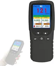 Indoor Portable PM2.5 Detector Multifunctional Thermohygrometer Home Digital Detector Quali Analyzer Household Pollution