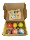 Handmade Pure Natural Essential Oil Bath Bomb Set Of 6