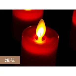 【新韻傳音】LED仿真充電式電子蠟燭(5日) LED電子蠟燭燈 仿真蠟燭 法會供燈 佛燈神明燈 Y109R2