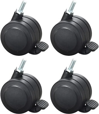 Safco Products Hard Floor Casters for use with Alphabetter Desk, sold separately
