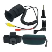 V770 Head-Mounted Display 0.39" OLED 12X Magnifier for Night Version Camera os67