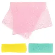 3 Pcs Bath Towel Foaming African Cloth Back Scrubber for Shower