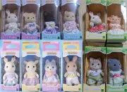Sylvanian Families: girls and boys, Doll, Kirakira Kuji limited, Calico Critters