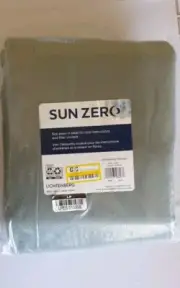 Sun Zero Lightenberg Blackout Curtain 50” X 84” Olive Green*One Panel*