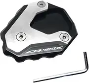 TZFQQIWT Motorcycle Side Parking Small Footrest Compatible with CB400X CB400F CB500X CB500F 2013-2023 Modified Side Support Plus Seat Cushion(CB400X Silver)