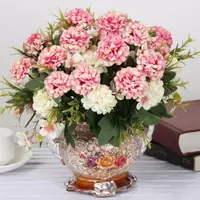 在飛比找樂天市場購物網優惠-仿真花玫瑰花藝套裝花卉盆栽含花瓶假花裝飾絹花客廳餐桌擺件花藝
