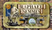 Raphael Semmes Signature Series CSA Naval Civil War themed LARGE Iron on patch