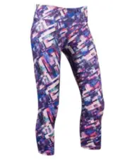 NEW prAna Women's Roxanne Printed Capris Yoga Fitness Size XL $69 Retail