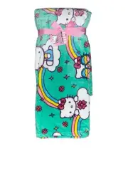 Hello Kitty Rainbow Plush Blanket