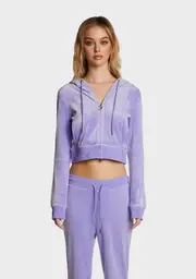 [JUICY COUTURE] Freesia OG Bling Velour Jacket