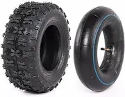 13x5.00-6 Tire and Tube Set 13x5-6 Knobby Tire for Lawn Mower ATV Quad Buggy Go Kart Scooter Snowblowers Utility Cart Yard Tractors Wagons (1pc)