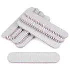100Pcs Grey Mini Nail Art Files Gel Nail Files Sided Sandpaper 9*2cm Straight