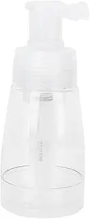 180ML Powder Spray Bottle, Refillable Hair Fiber Applicator, Transparent Empty Powder Bottle Thickened Bottle Body Safe Eco Friendly Good Sealing for Hair Salon Home