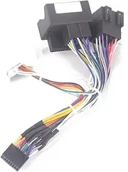 car Radio Wiring Harness Car Radio Stereo Wiring Harness Cable Adapter Android 16pin, for Opel, for Astra H J G K Zafira B Antara Vectra Corsa D Meriva A(Cables)