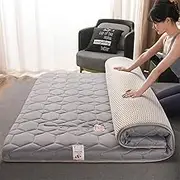 mattress Japanese Folding Mattress Thickened Shiki Futon Mattress Korean Roll Up Mats Tatami Mat for Shikibuton Portable Folding Quilted Bed for Os