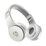 S55 Bluetooth Wireless Stereo Music Headsets with Mic Over-head Earphones for iPhone and Other Smartphones white