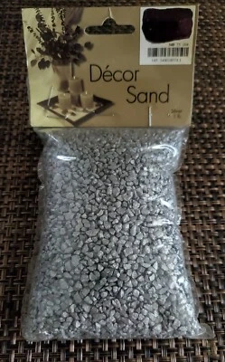 Décor Sand Silver Grey 1 lb Floral Arrangements Candle Display Crafts