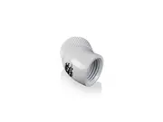 Bitspower G1/4" Deluxe White Rotary 45-Degree IG1/4" Extender [BP-DW45R]