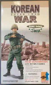 Dragon Korean War Pusan 1950 WW II Jack USMC Sniper 1/6 Scale Model 1:6 70025